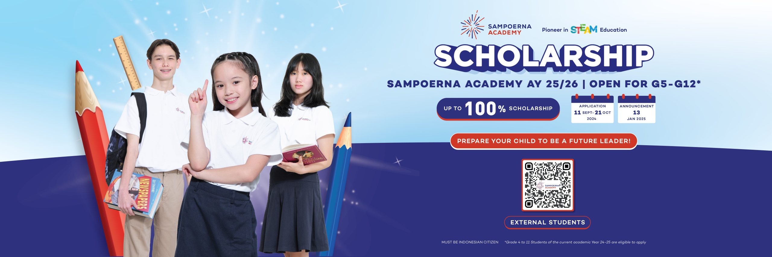 Sampoerna Academy Scholarship